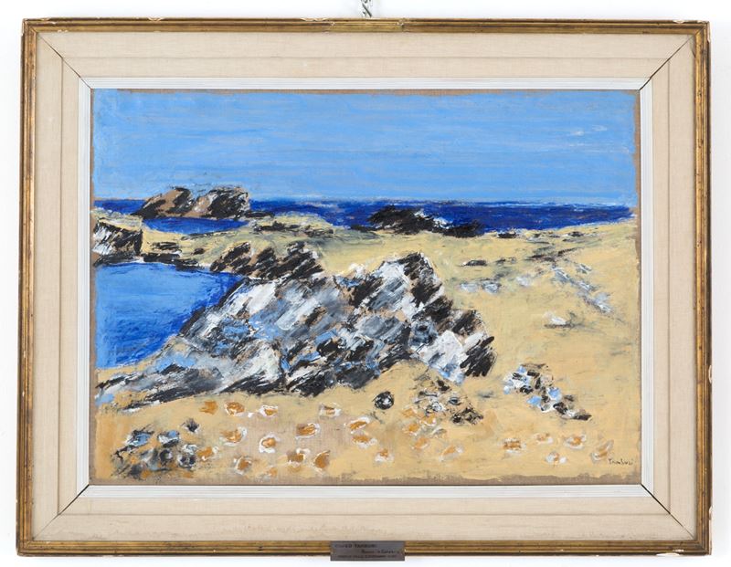 Tamburi Orfeo - Dipinto ''le Rocce in Calabria''
