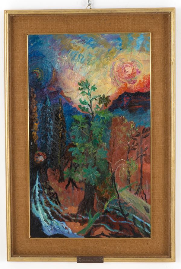 ANTONIETTA RAPHAEL MAFAI - Painting ''FOURTH DAY OF CREATION''