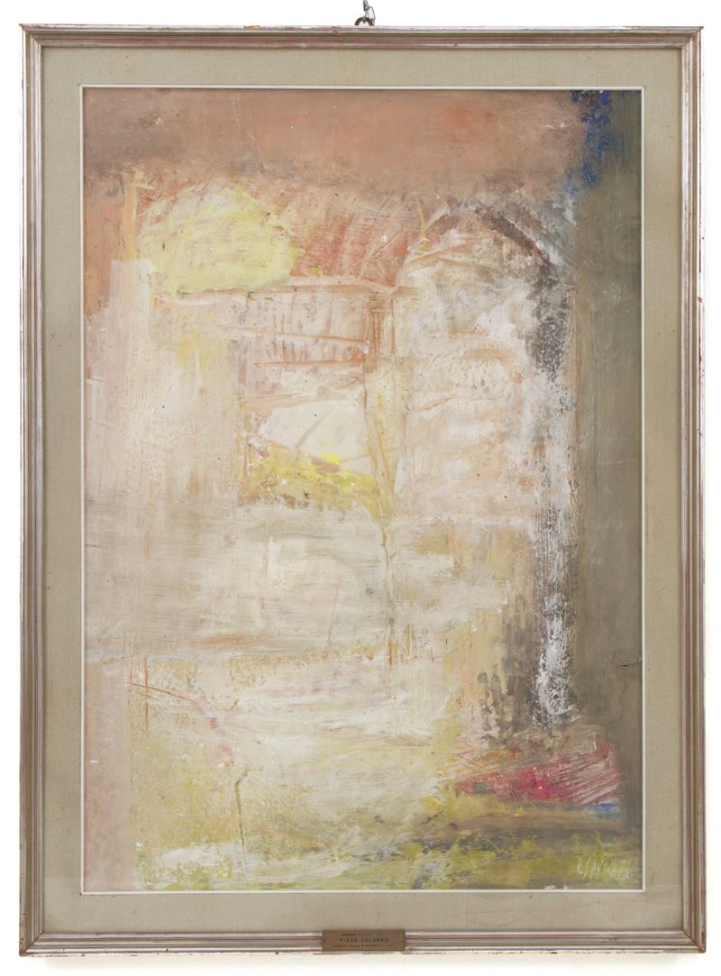 Domenico Spinosa - Dipinto "capo S. Elia"