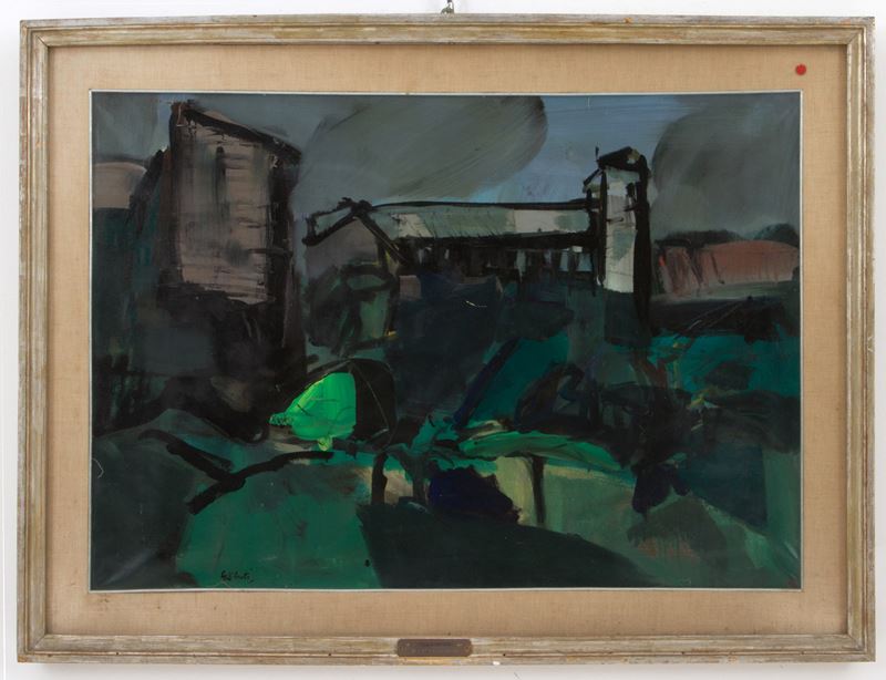 Giorgio Celiberti - Dipinto "tropea"