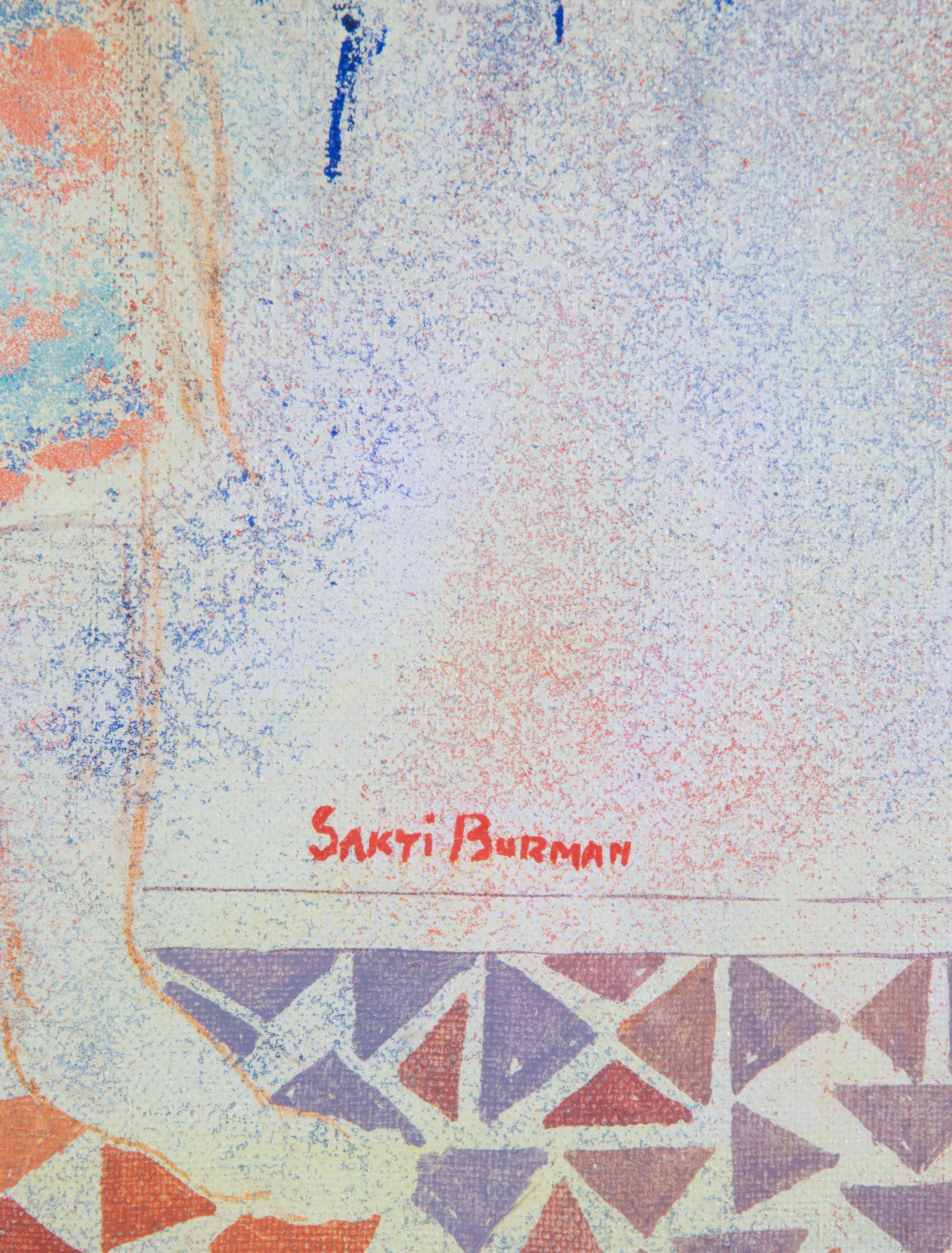Sakti Burman - Dipinto "giovinezza"