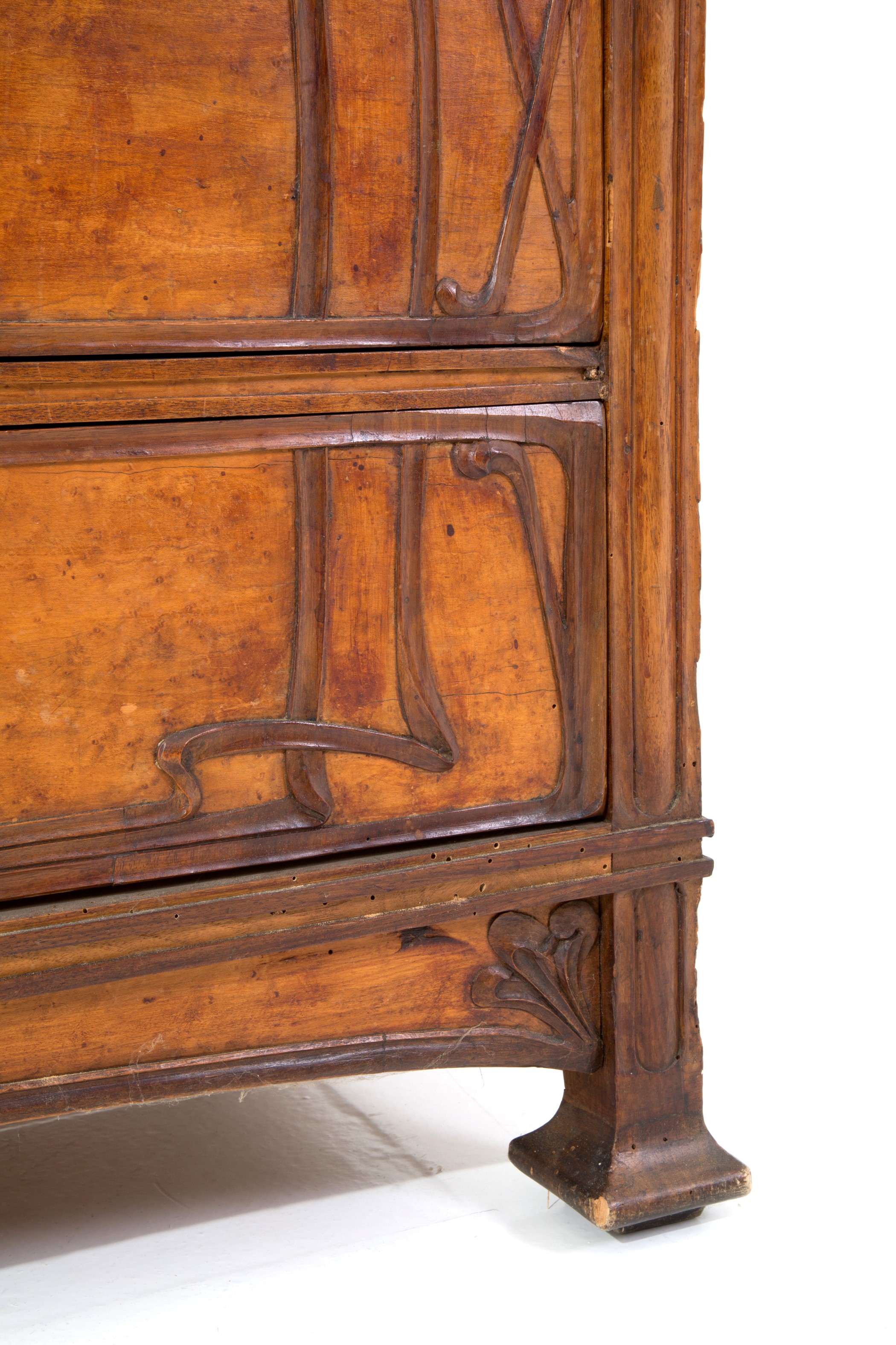 Comò con piano in marmo