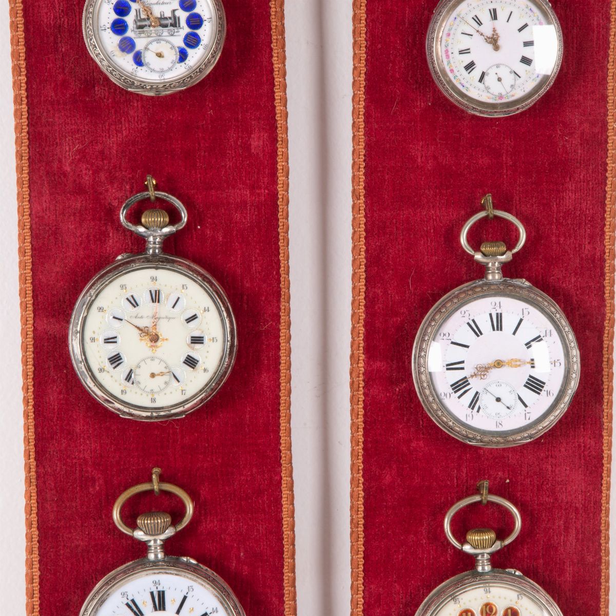 Venti orologi da tasca in argento