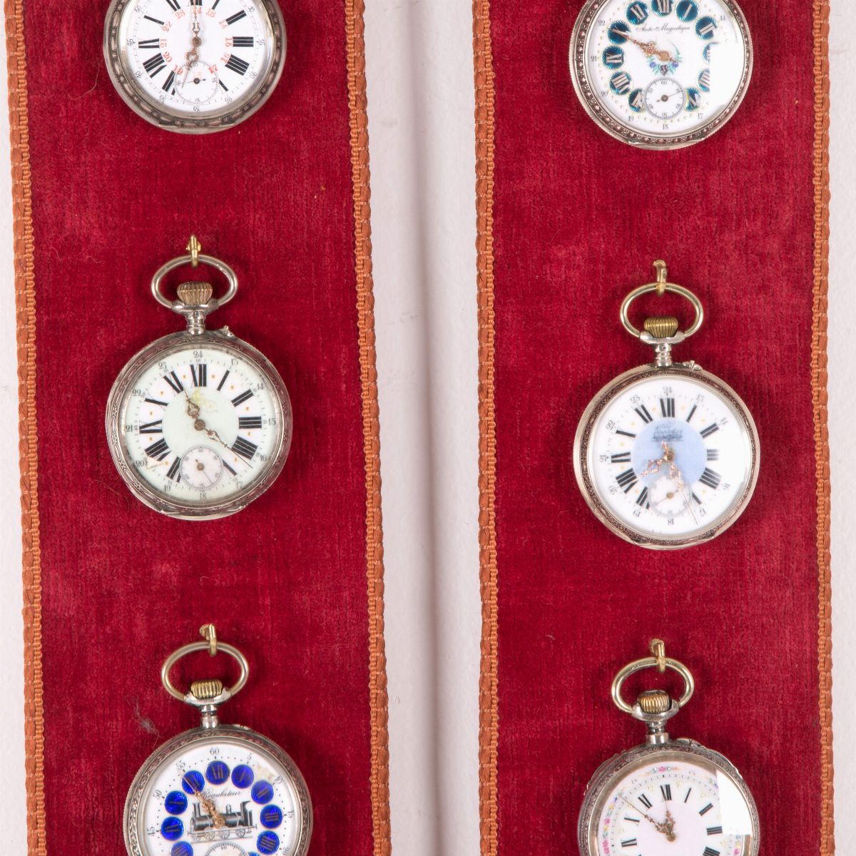 Venti orologi da tasca in argento