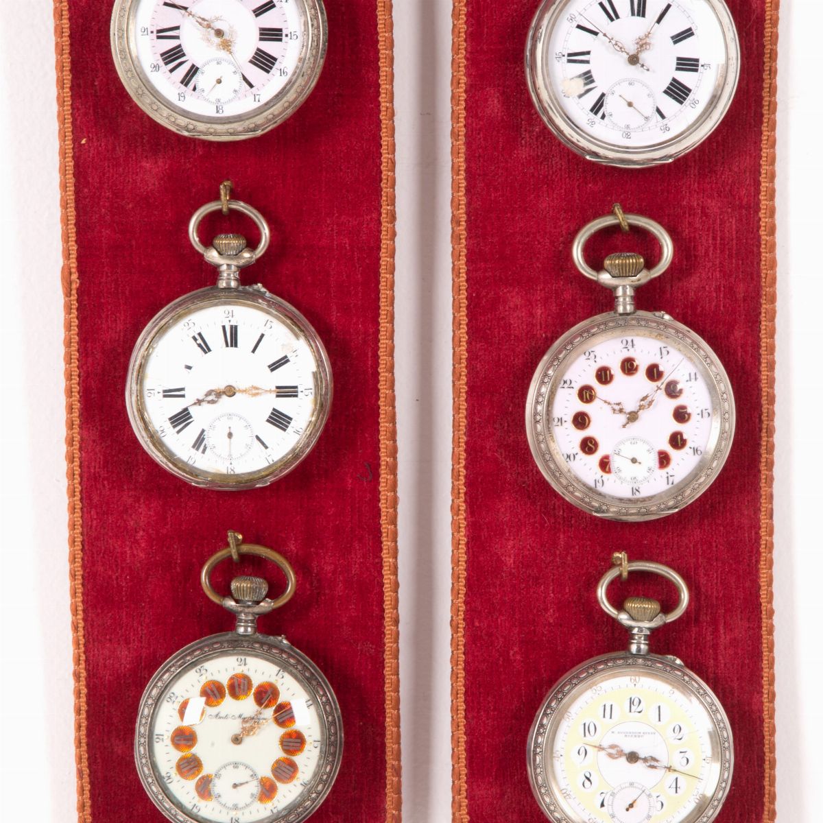Venti orologi da tasca in argento