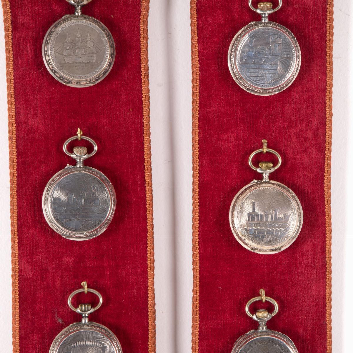 Venti orologi da tasca in argento