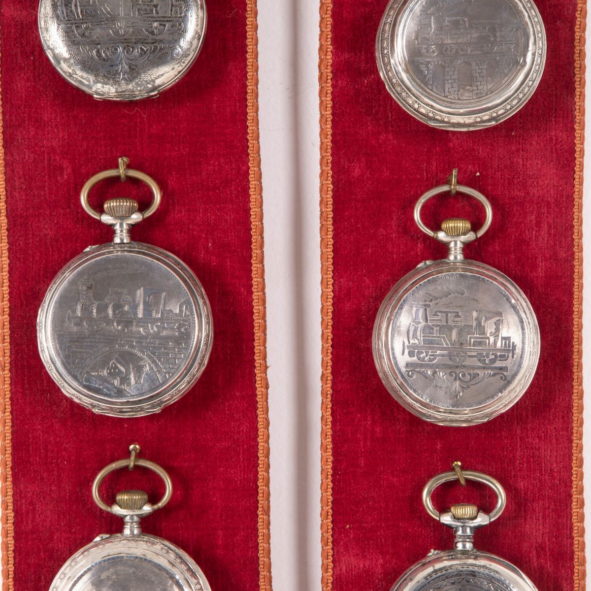 Venti orologi da tasca in argento
