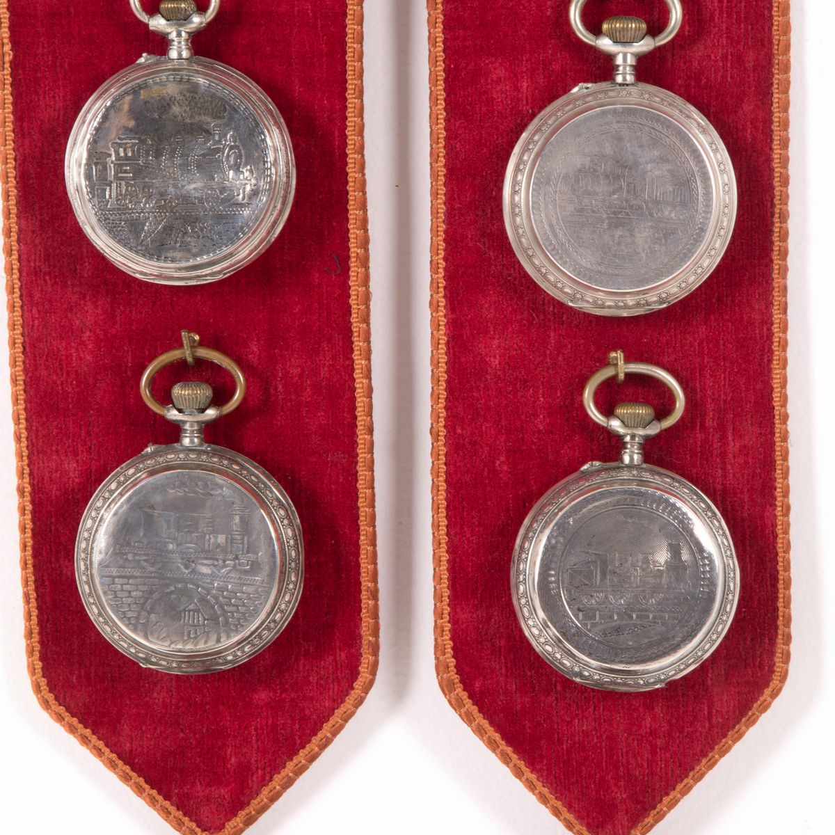 Venti orologi da tasca in argento
