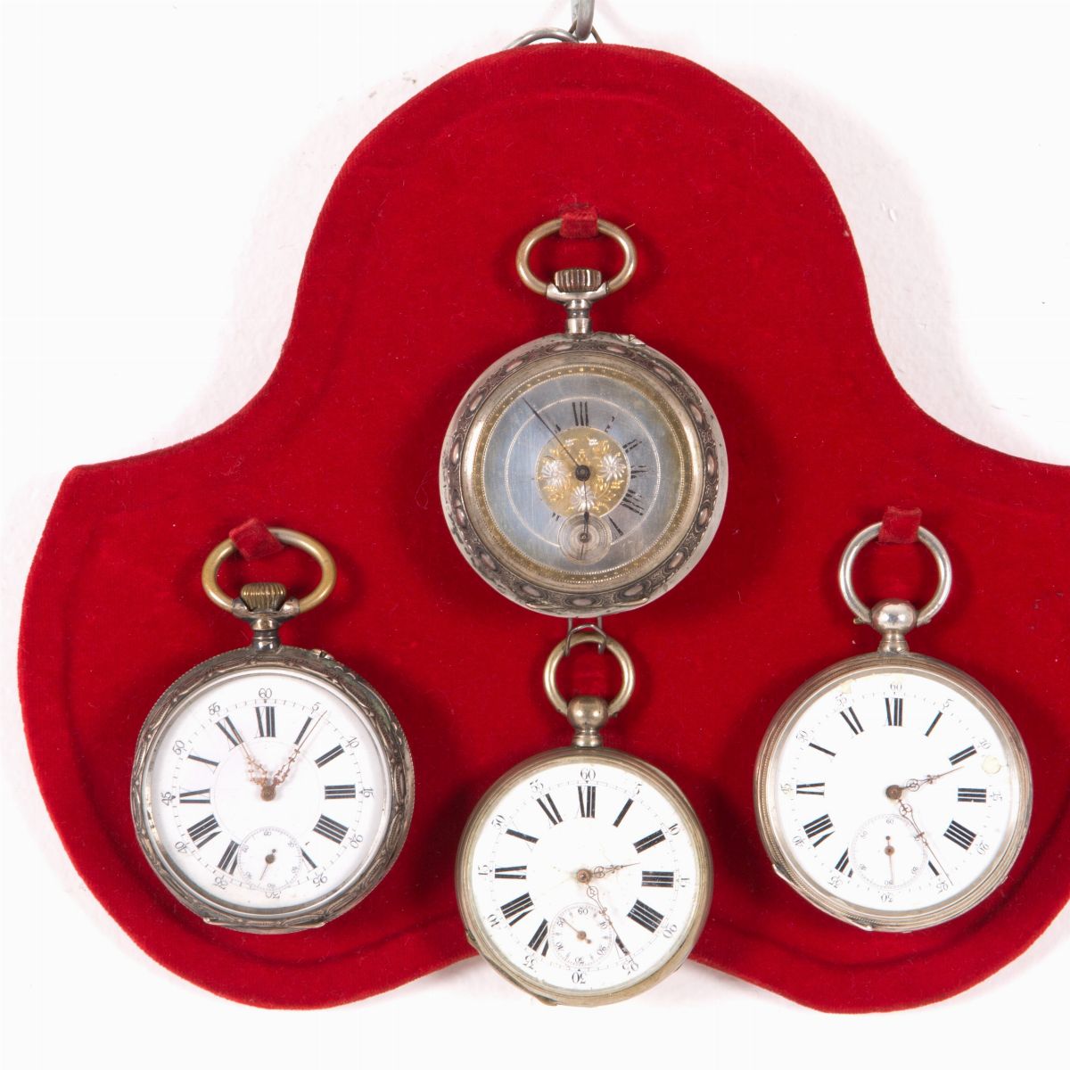 Venti orologi da tasca in argento