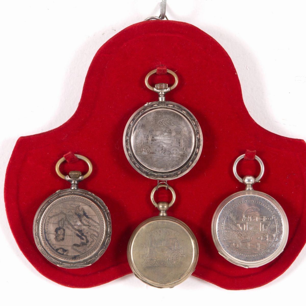 Venti orologi da tasca in argento