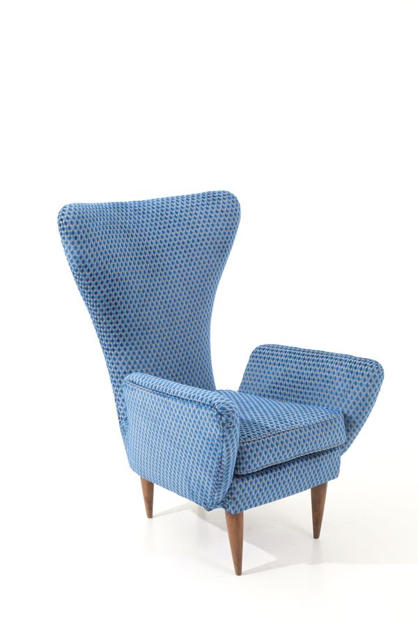 EMILIO SALA,GIORGIO MADINI - Blue armchair. THE GALIMBERTI BROTHERS