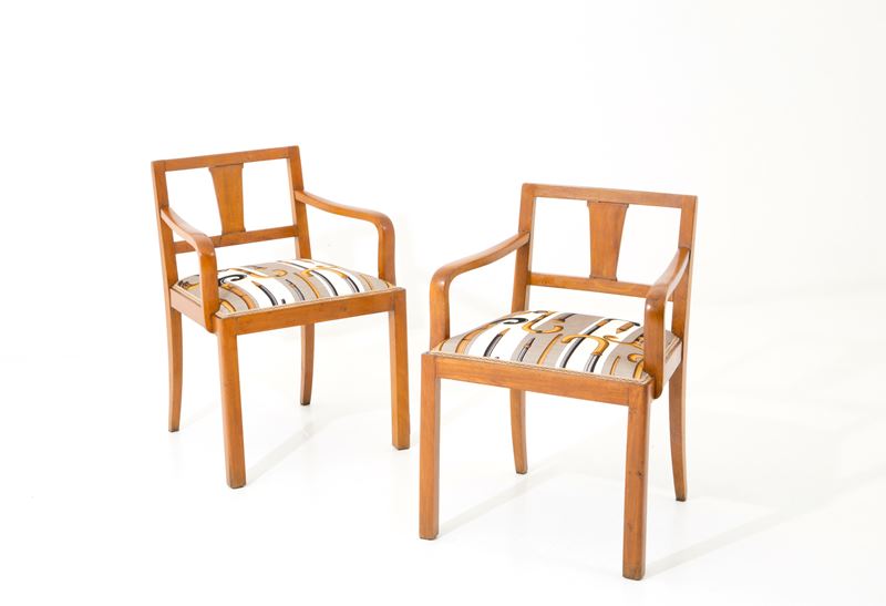 Coppia di Poltrone Art Déco