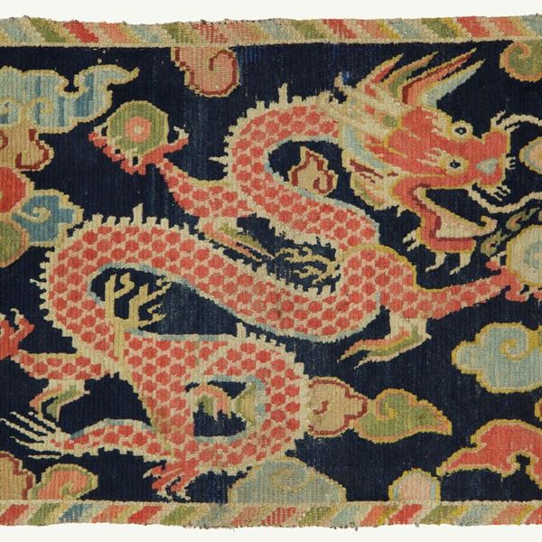 Tappeto Tibet disegno a drago
