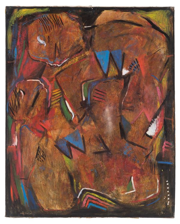 NICOLA DUSI GOBBETTI - Painting "ABSTRACT"