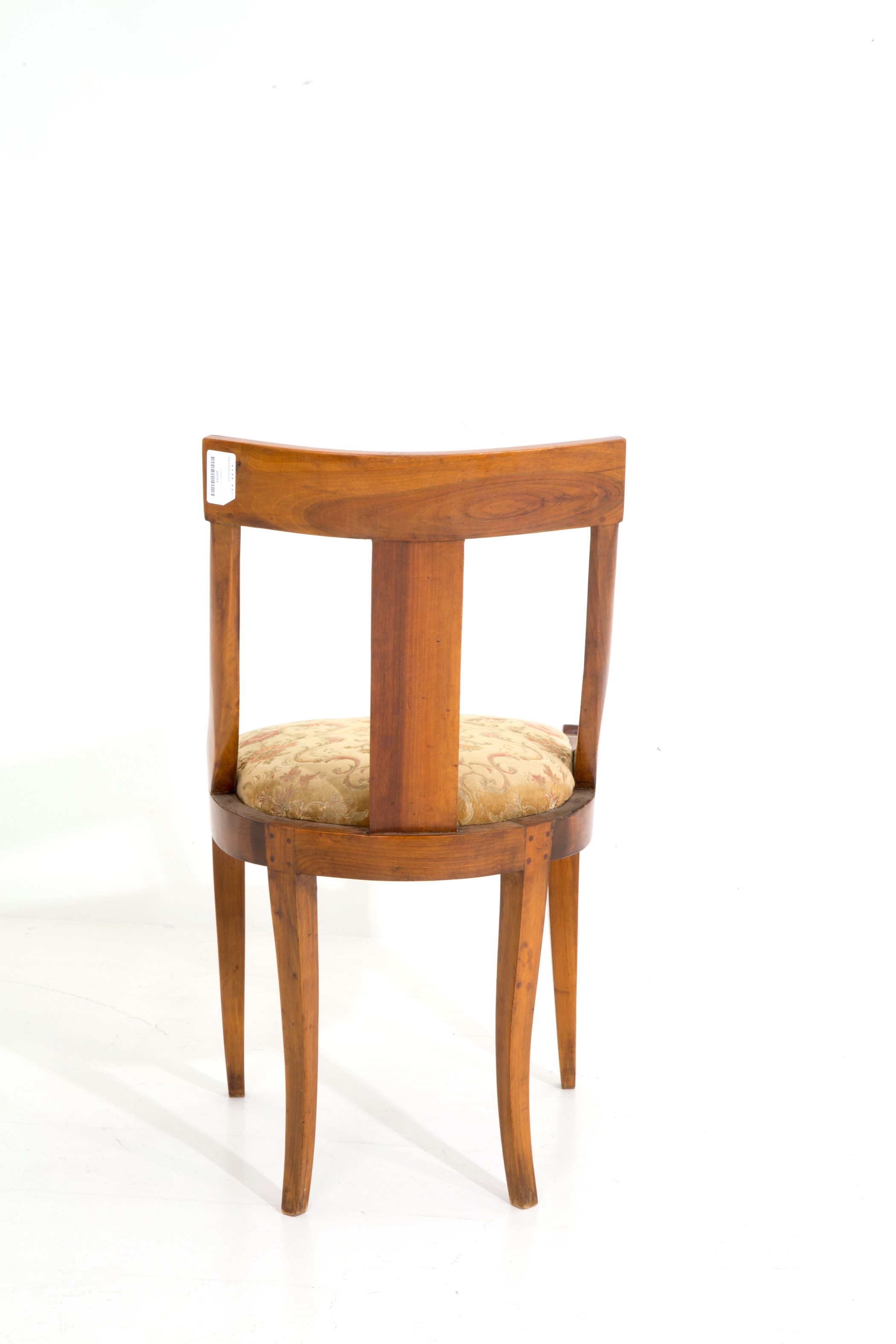 Sedia in legno filettato
