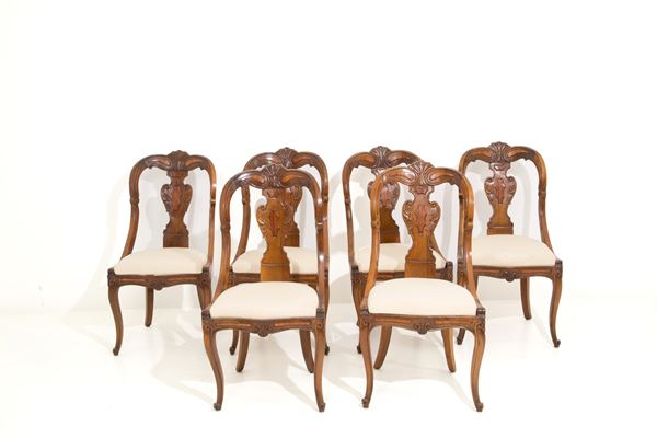 Six chairs