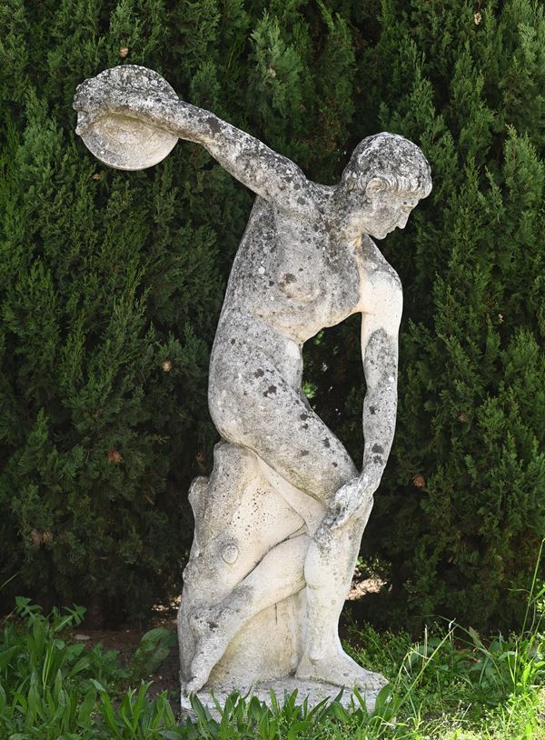 Sculpture "DISCOBULUS"  - Auction MILANO DECOR - Antiques, Fine Art, Photographs & Design Auction (n° 90) - Viscontea Casa d'Aste