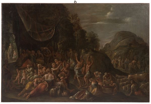 Painting "BACCANALE"