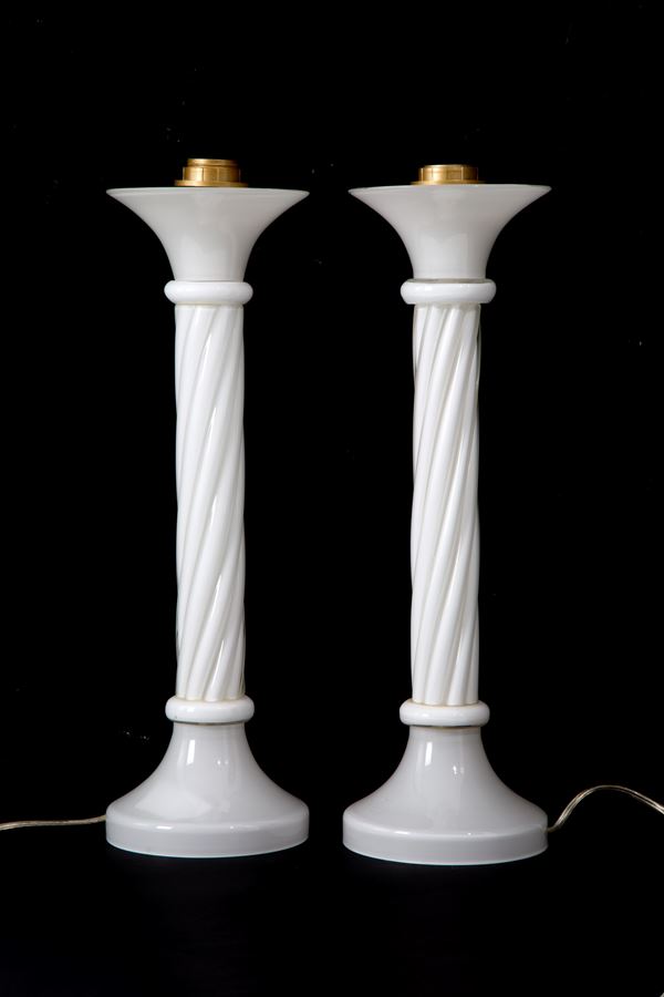 Coppia di lampade