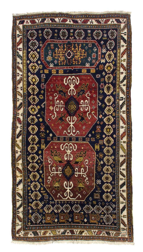 Kurdish rug. West Persia Area