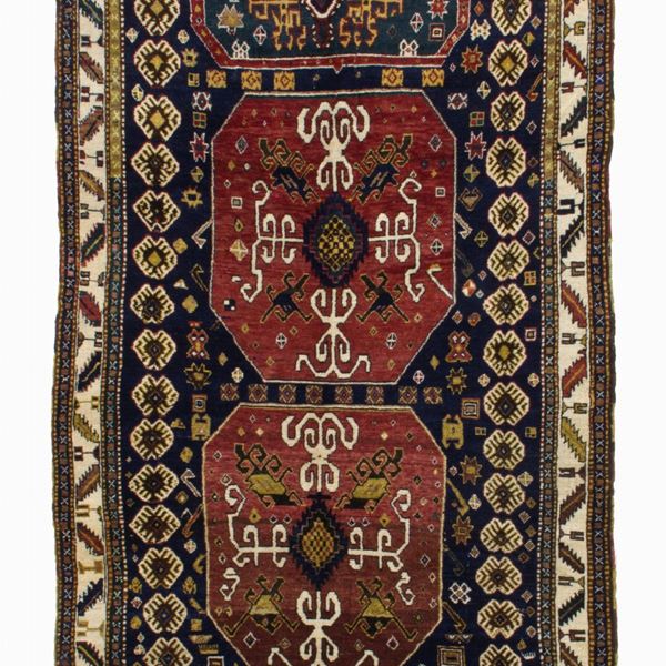 Kurdish rug. West Persia Area