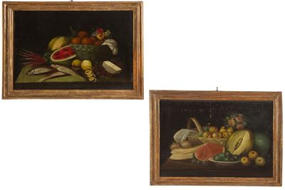 Coppia di Nature Morte