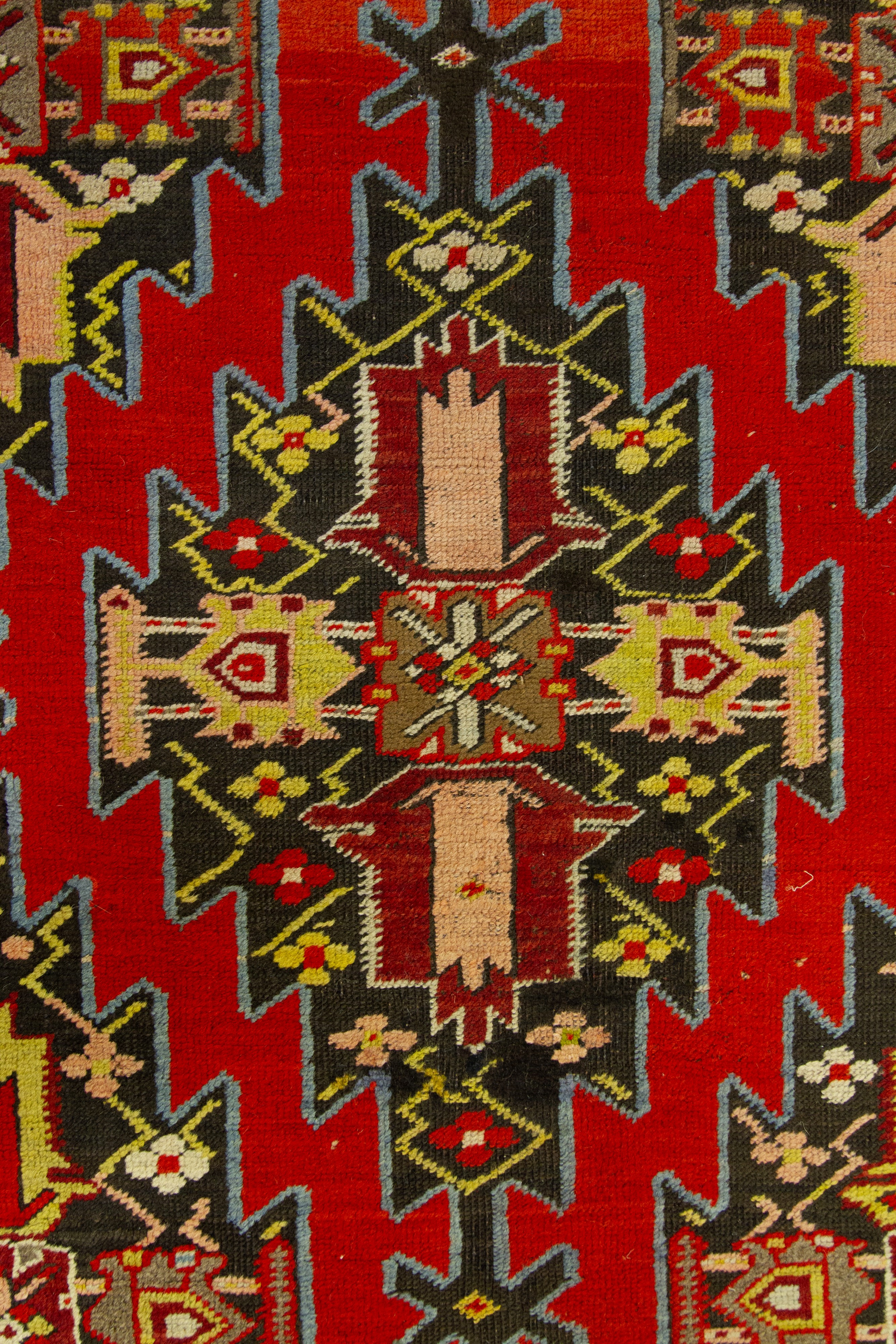 Tappeto Karabagh, Caucaso, circa 1900, 400x120 cm