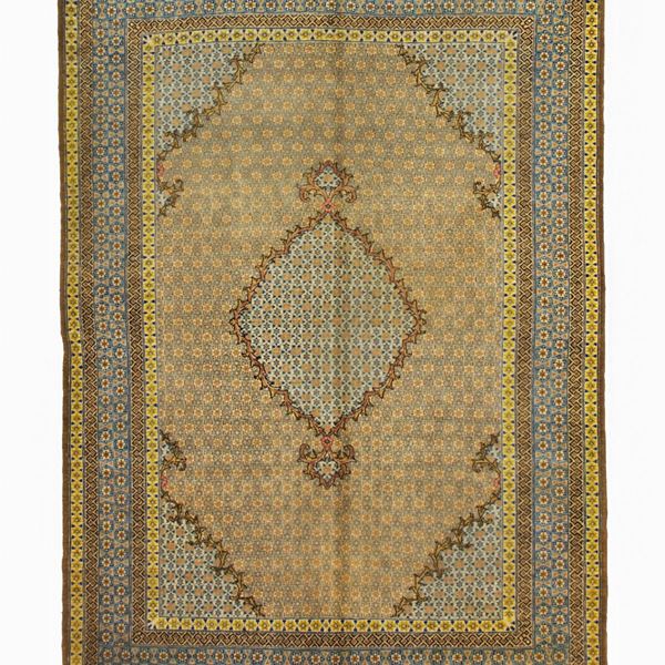 Qum carpet in wool and silk. Persia