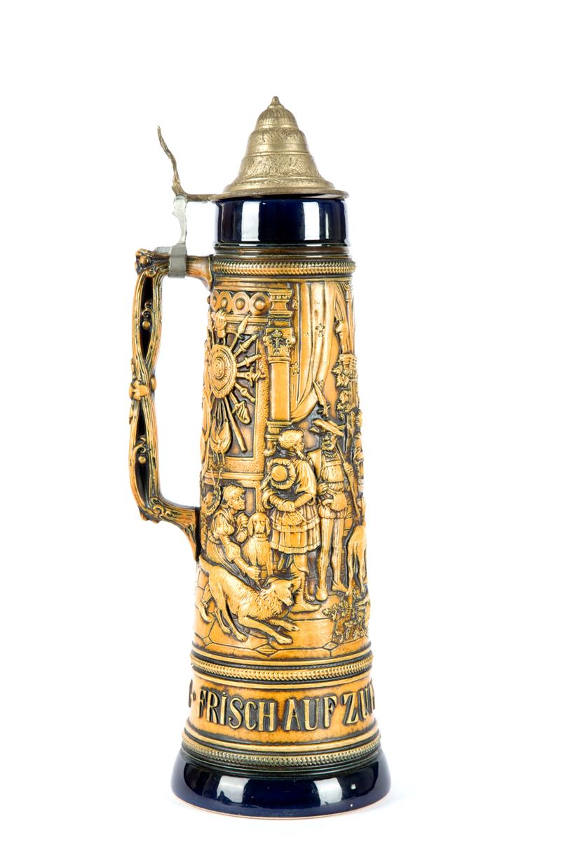 Tankard in terracotta