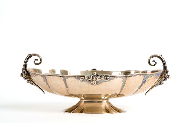 Silver gravy boat