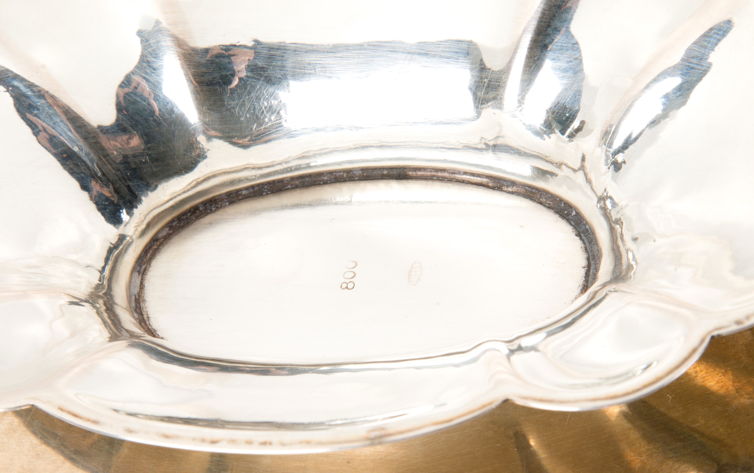 Salsiera in argento