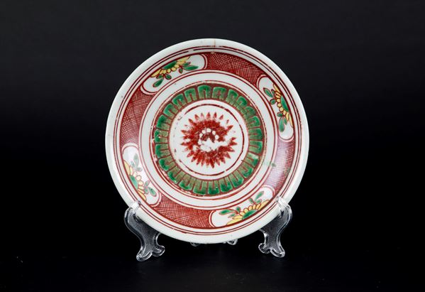 Antique porcelain plate