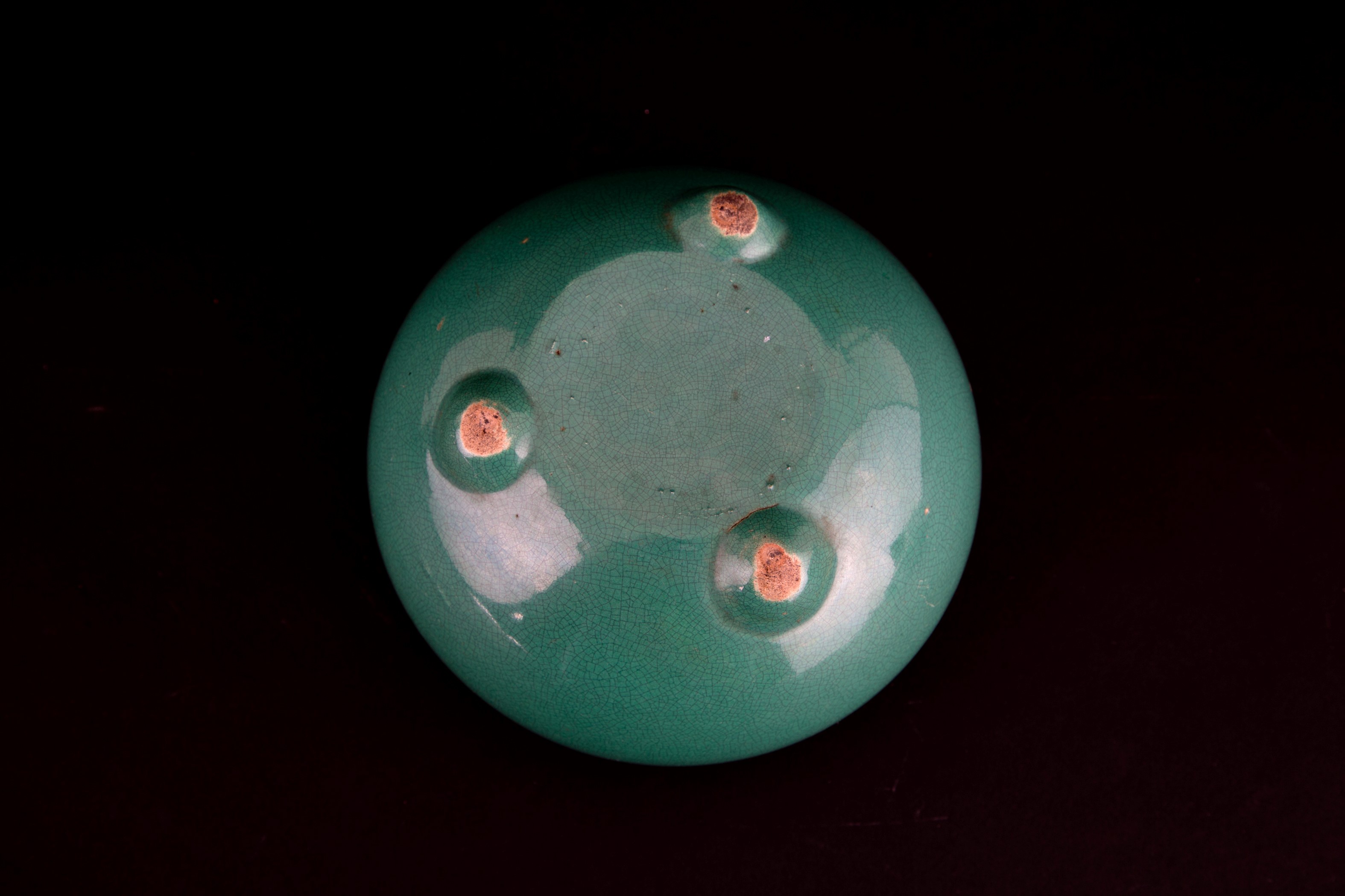 Ciotola smaltata verde