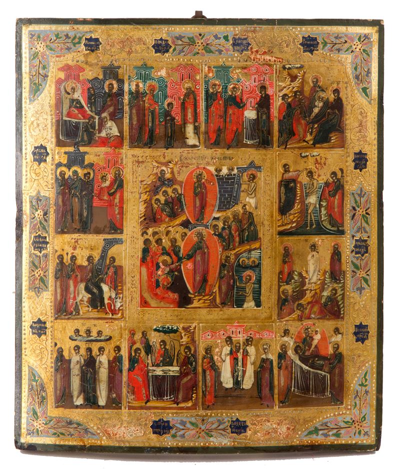 Icona "LE DODICI GRANDI FESTE"