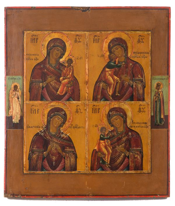 Icona quadripartita