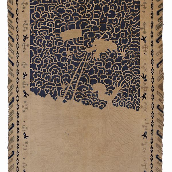 * Ningxia carpet. China