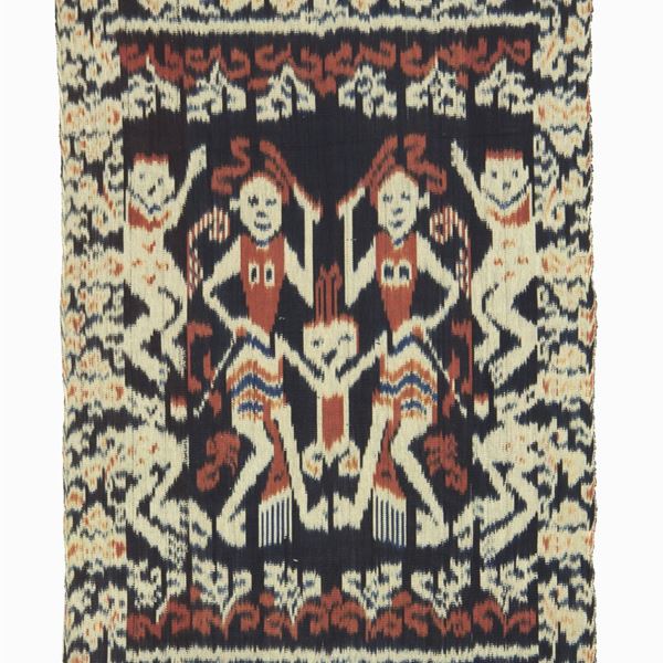 * Sumba Ikat fabric. Indonesia
