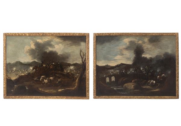 Pair of "BATTLE"