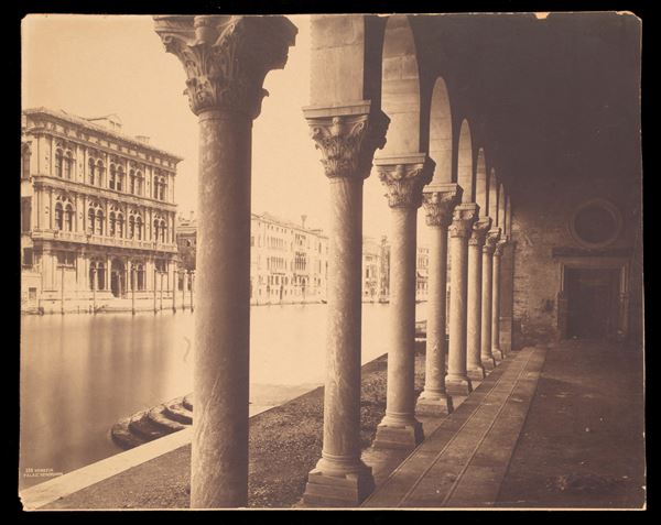 CARLO NAYA : “N.350 VENICE PALAZZO VENDRAMIN”  - Auction MILANO DECOR - Antiques, Fine Art, Photographs & Design Auction (n° 90) - Viscontea Casa d'Aste