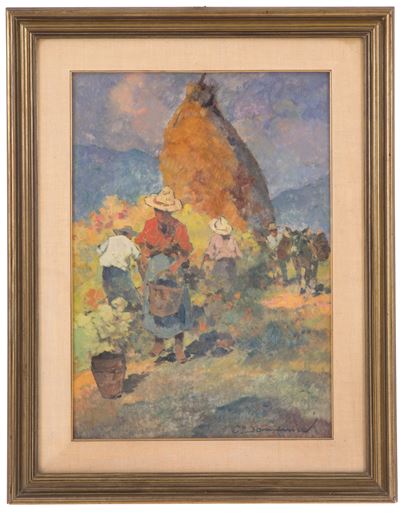 Dipinto "vendemmia"
