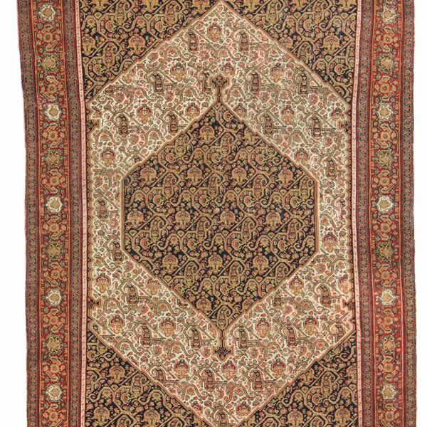Carpet Senneh seven colors. Persia