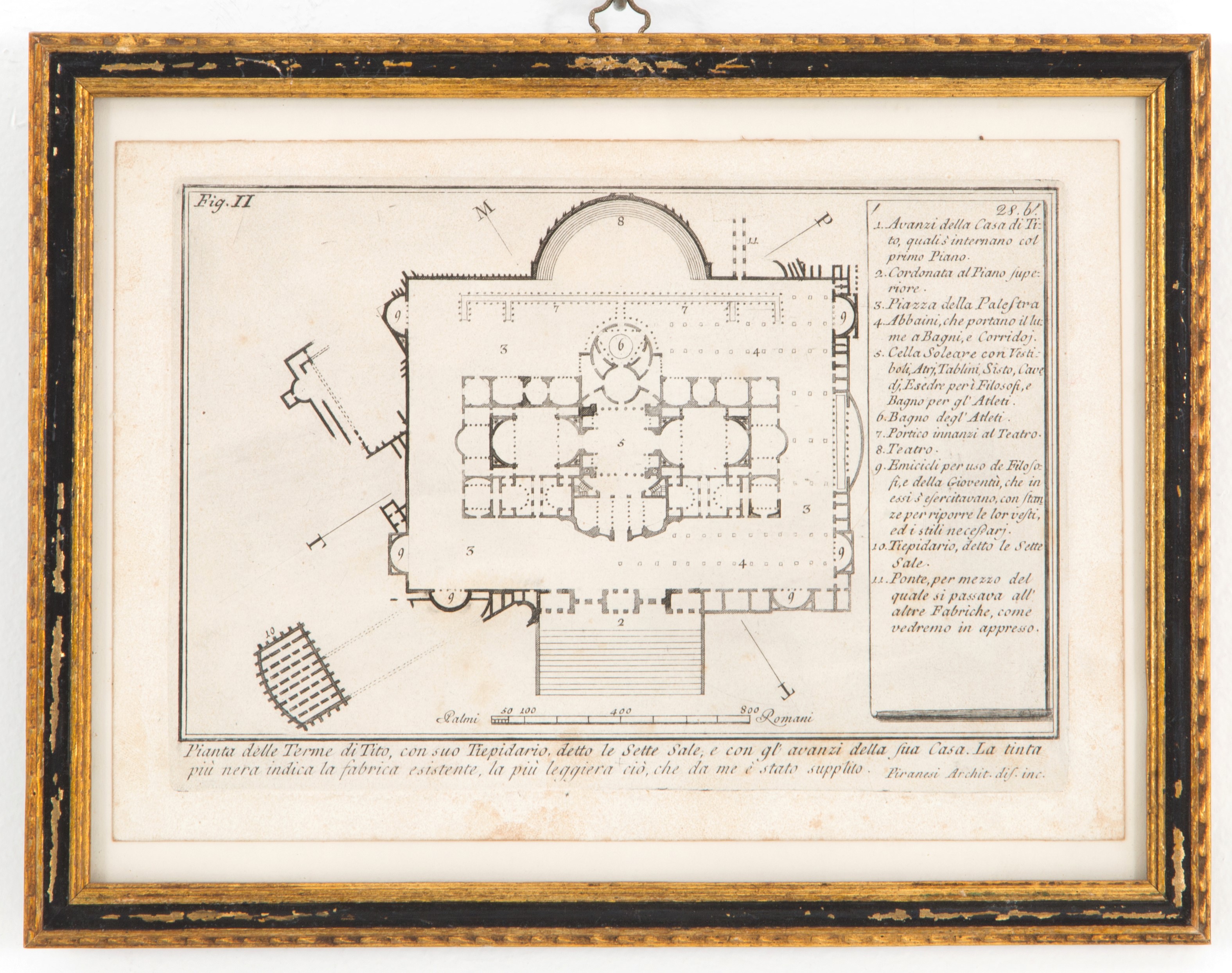 Giovanni Battista Piranesi - Coppia di Acqueforti