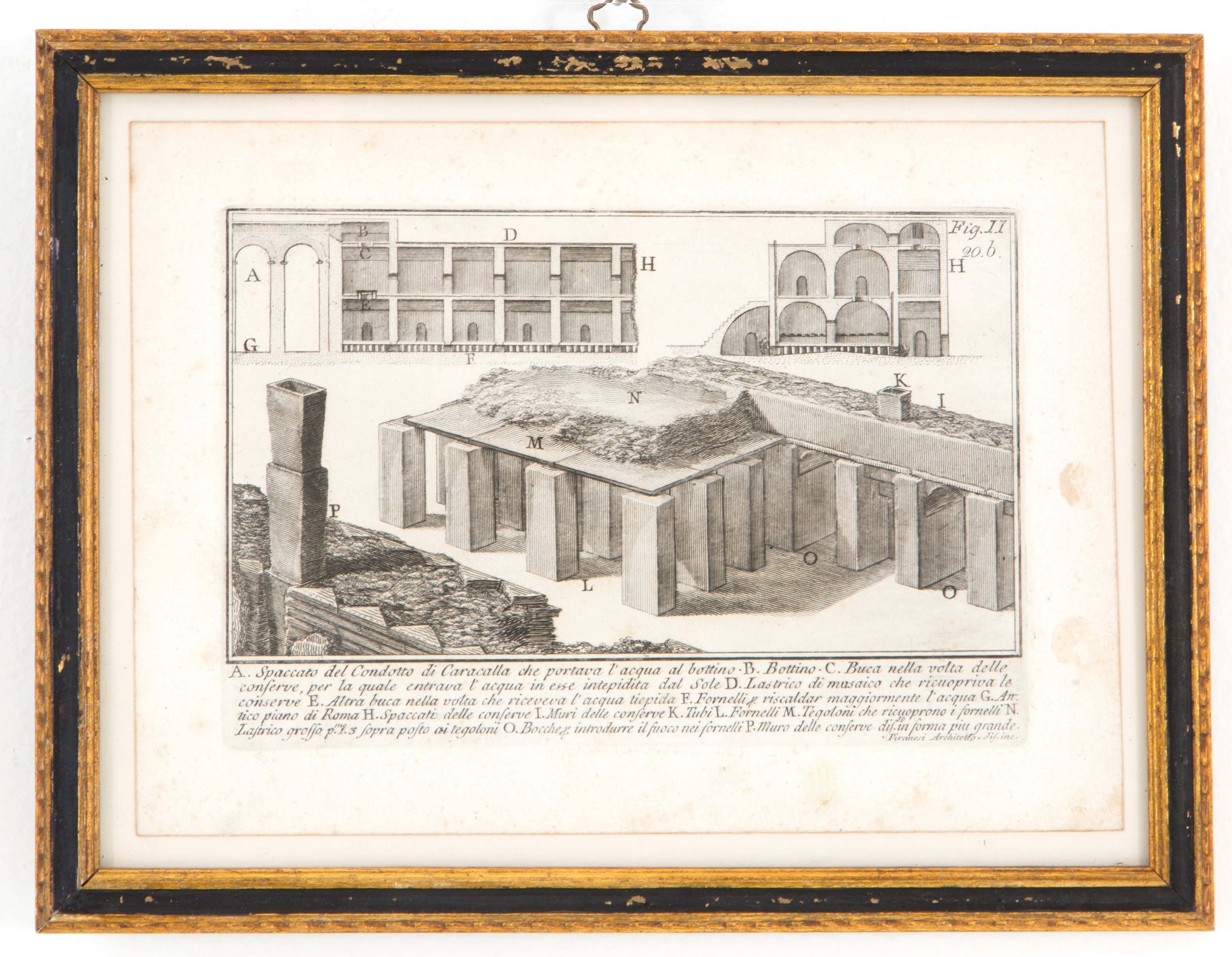 Giovanni Battista Piranesi - Coppia di Acqueforti