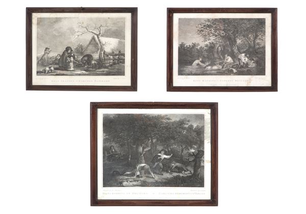 ANTONIO SUNTACH - Three etchings