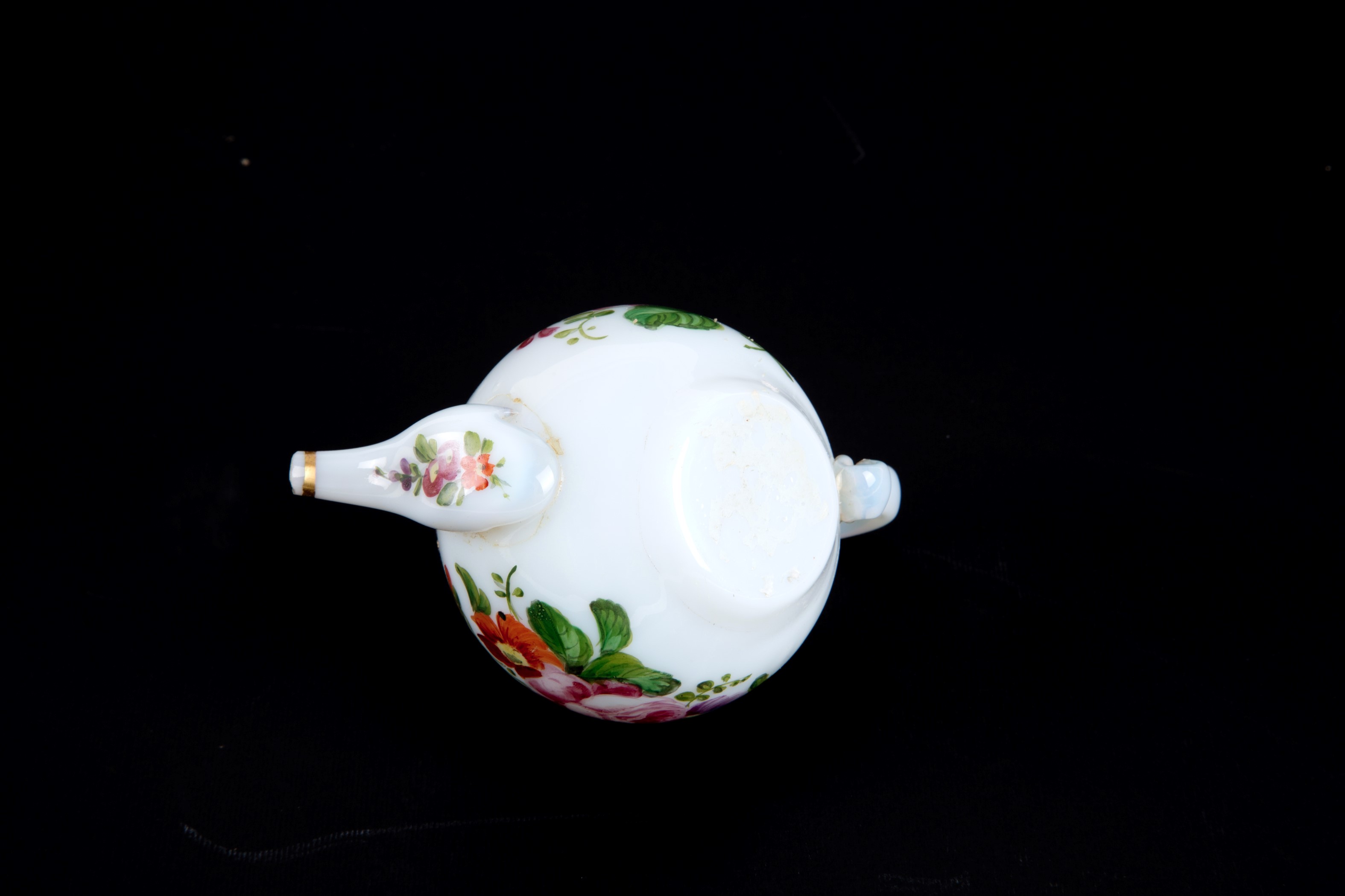 Coppia di piccole teiere in vetro