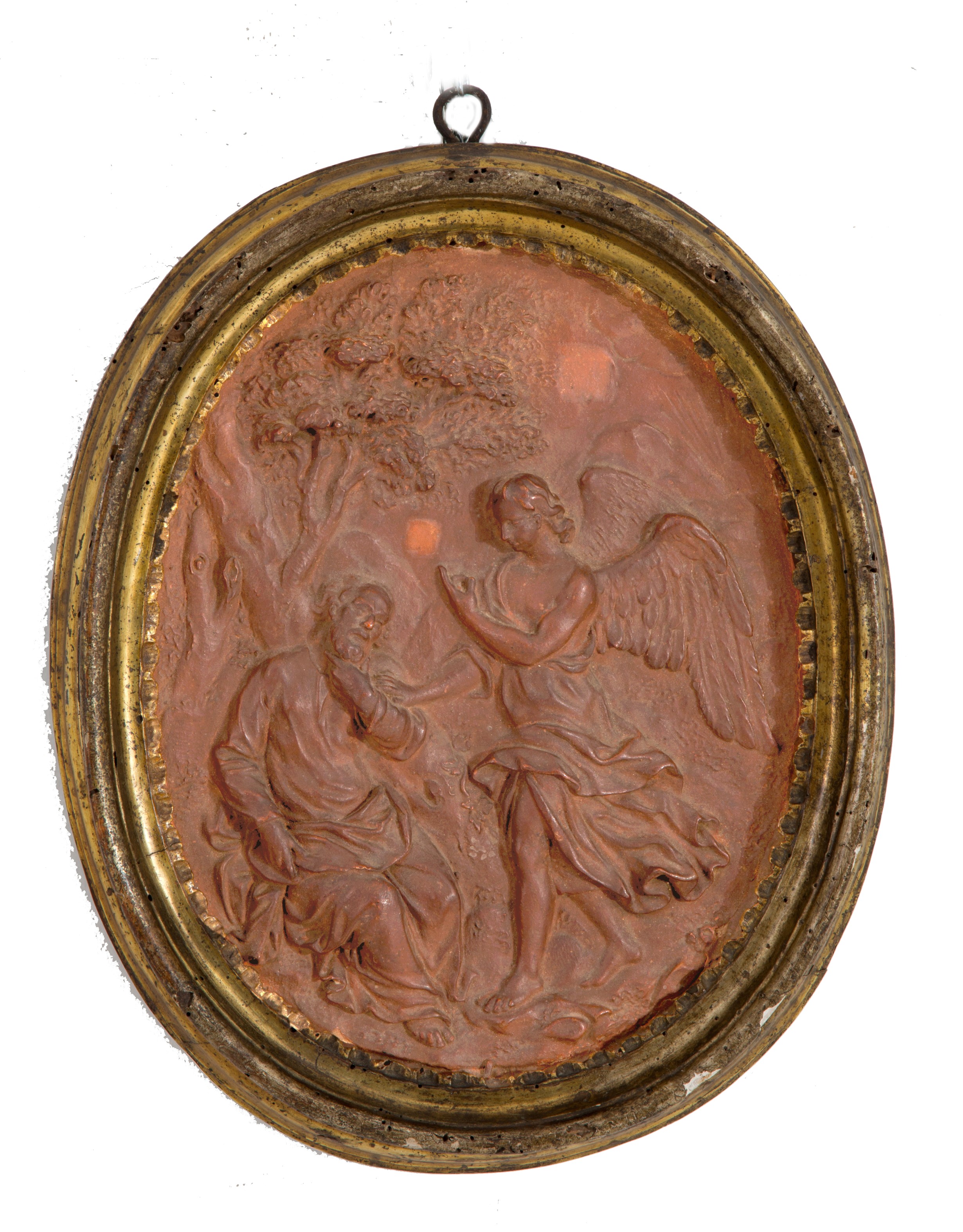 Maria Giuseppe Mazza - Coppia di Bassorilievi "il Sogno di Giuseppe"