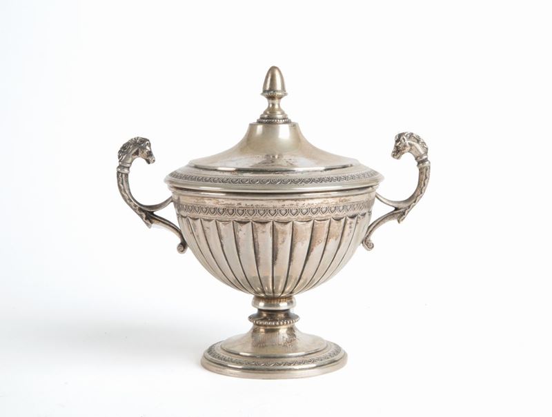 Zuccheriera in argento