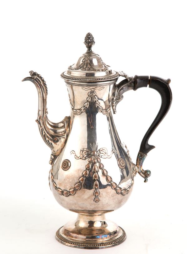 Sheffield coffee pot