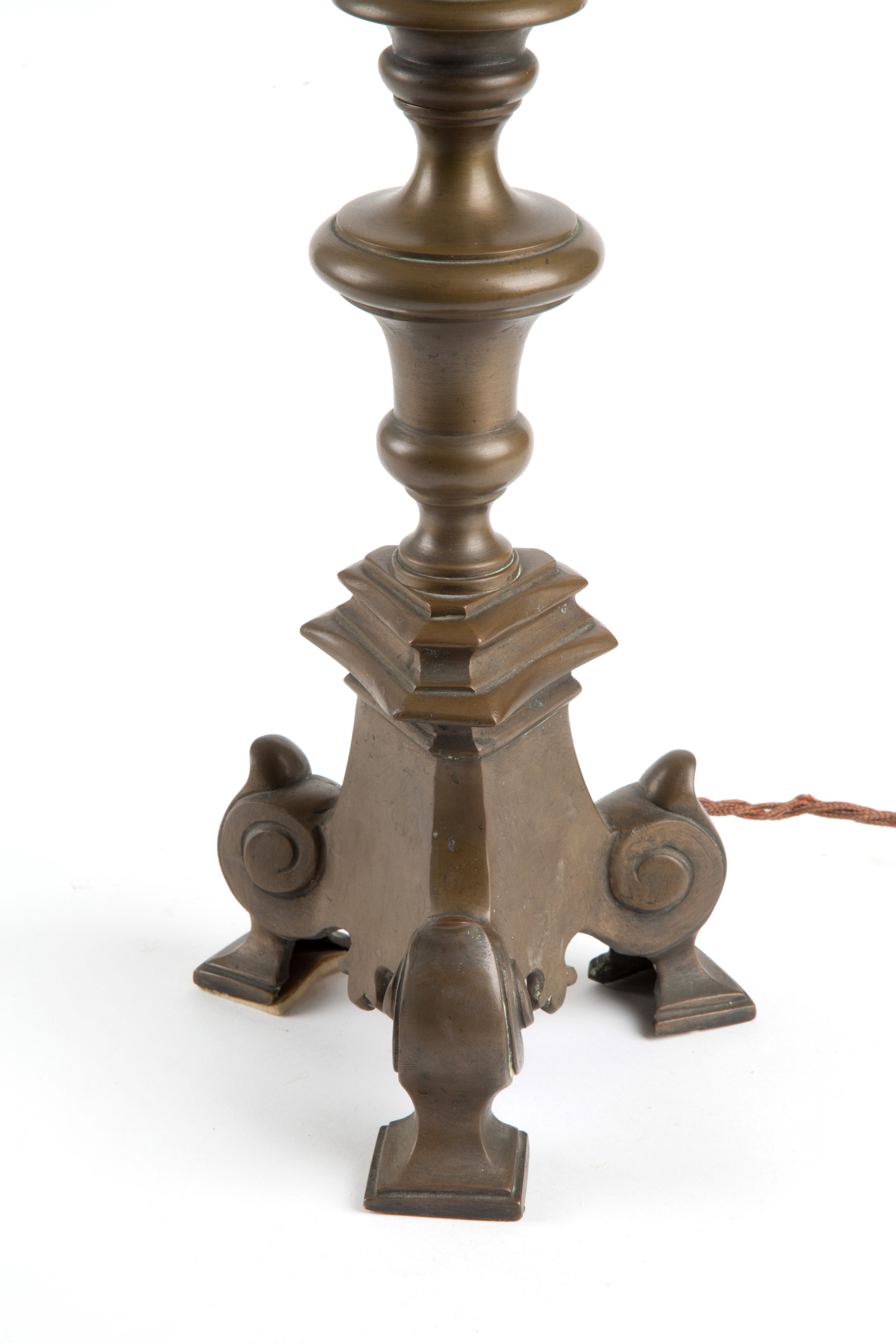 Candeliere in bronzo