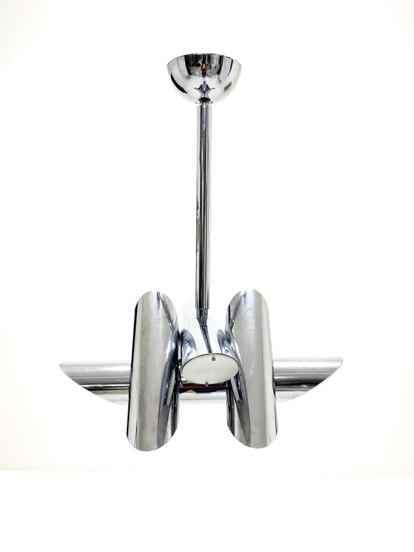 Tubular chandelier